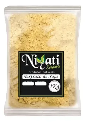 [REGIONAL] Extrato De Soja (leite De Soja) Em Pó Premium 1kg - Niyati