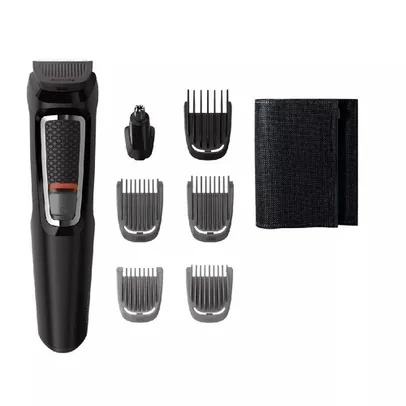 [AME R$ 79]Cortador Multigroom 7 em 1 Corpo e Cabelo com Necessaire MG3720/15 - Philips