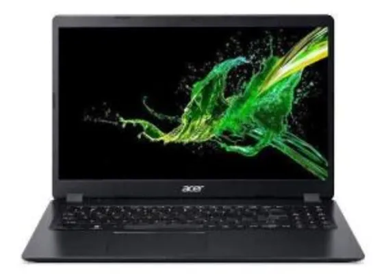 Notebook Acer Aspire 3 A315-42G-R5Z7 AMD Ryzen 5 3500u 8GB 15,6 Radeon 540X 1TB win10. R$ 2.379