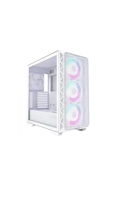 Gabinete Gamer Montech Air 903 Max, Mid Tower, E-ATX, White, Com 4 Fans, sem fonte