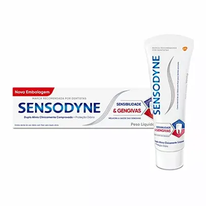 (REC) Creme dental Sensodyne Sensibilidade & Gengivas 100g