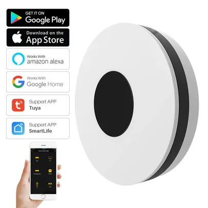 (Primeira Compra) Controle Wifi inteligente - Alexa, Google Home e Tuya | R$9