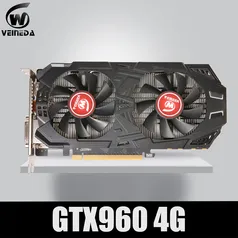 Placa de vídeo GTX 960 4GB Veineda | R$890