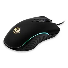 MOUSE GAMER TGT BIZON RAINBOW RGB 7 BOTOES, TGT-BIZ-01-RGB | R$40