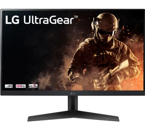 [AME R$702] Monitor Gamer LG UltraGear 24 Full HD, 144Hz, 1ms, IPS