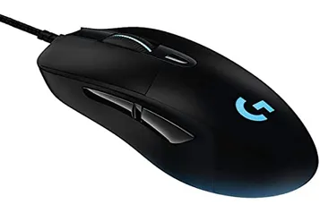 Mouse Gamer Logitech G403 HERO com RGB LIGHTSYNC, 6 Botões Programáveis, Ajuste de Peso e Sensor HER