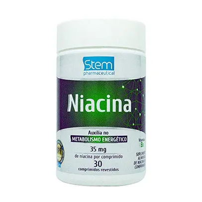 Niacina 35mg (30 Comprimidos) - Stem Pharmaceutical | R$ 29