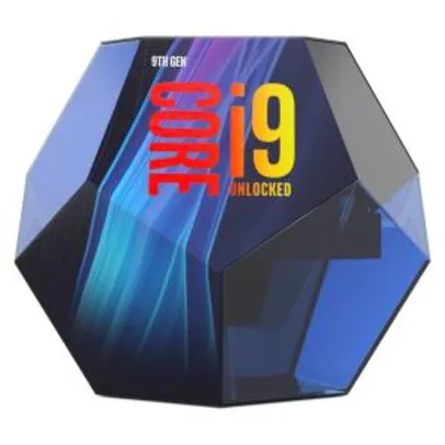 Processador Intel Core i9 9900K 3.60GHz (5.0GHz Turbo), 9ª Geração, 8-Core 16-Thread, LGA 1151, BX80684I99900K