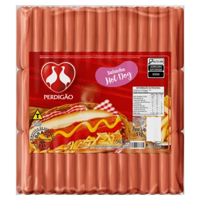 SALSICHA HOT DOG PERDIGAO 5kg