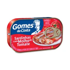 (AME SC R$2,50) Sardinhas c/molho de tomate 125G gdc