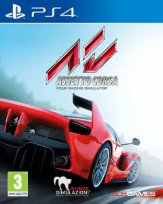 Game Assetto Corsa - PS4 | R$30