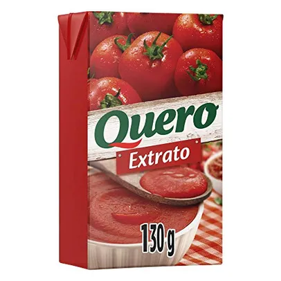 [Rec] Extrato de Tomate Quero 130g