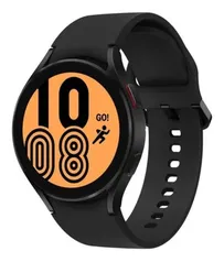 Samsung Galaxy Watch4 1" caixa 44mm  preta pulseira  preta de  silicone