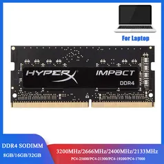 Memoria RAM Notebook 8G DDR4 HyperX