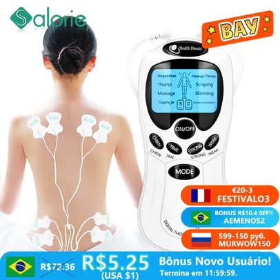 Eletroestimulador Muscular | R$ 56