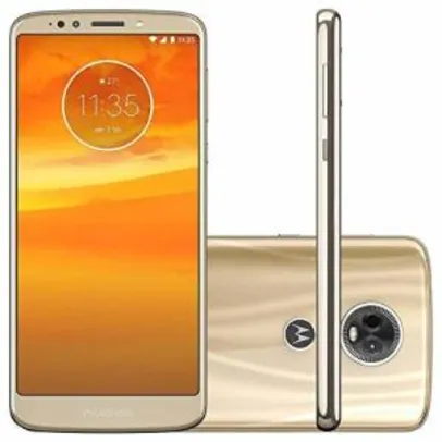 Smartphone, Motorola, Moto E5 Play, XT1920, 16 GB, 5.34", Ouro R$599
