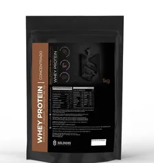 Whey Protein Concentrado 1kg - Importado - Soldiers Nutrition