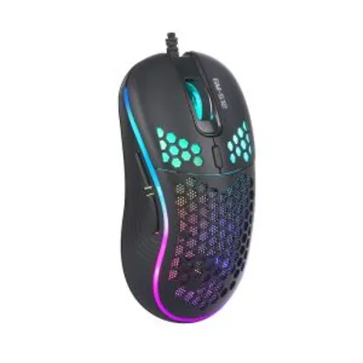 Mouse Gamer Xtrike Me, 6400DPI, 7 Botões, RGB, Black R$62