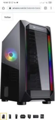 Saindo por R$ 350: Gabinete Gamer Cougar MX410-T RGB Vidro Temperado | R$350 | Pelando