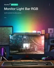 BlitzWolf BW-CML2 RGB Barra de luz 300-1000Lux Ajustável Controle de toque Proteção para os olhos