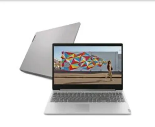 Notebook Lenovo Ultrafino ideapad S145 i5-8265U 8GB 2TB R$ 1889
