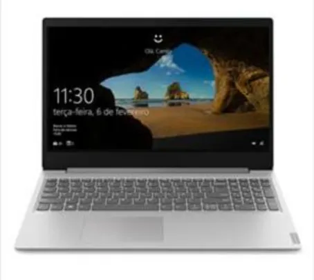 (CC PONTO FRIO) Notebook Lenovo Ryzen 5 3500U (Vega 8) 8GB 1TB W10 