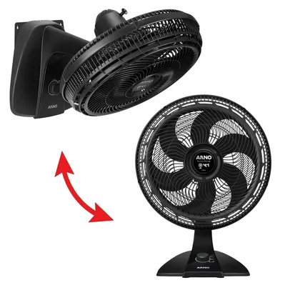 Ventilador de Mesa Arno Turbo Force 6 Pás VF42-40cm 127V