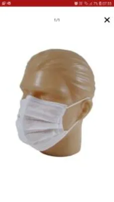 Máscara Descartável Dupla c/ Elástico (100 unidades) - Talge R$ 6