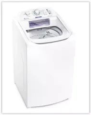 Máquina de Lavar Electrolux 10,5kg Branca Turbo Economia com Jet&Clean e Filtro Fiapos (LAC11)