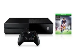 Console Xbox One 500GB + FIFA 16 - R$1198