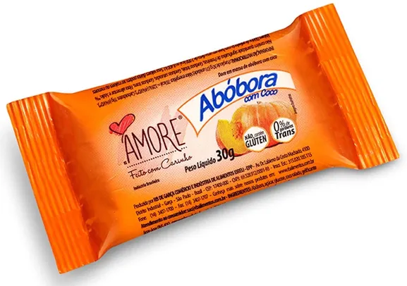 [Prime] Abóbora c/ coco de corte - RB Amore - Sache 30g | R$ 0,68