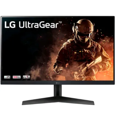  Monitor Gamer LG 24" UltraGear Full HD IPS 144Hz 