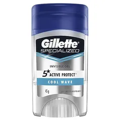 [Rec | + por- R$10,5] Gillette Desodorante Gel Antitranspirante Cool Wave 45G