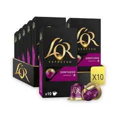 [Prime Day] PACK L'OR SONTUOSO - 10 PACOTES DE 10 CÁPSULAS