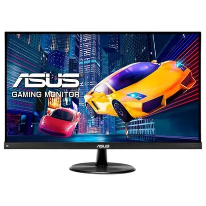 Monitor Gamer Asus 23.8' IPS, Wide, 144 Hz, Full HD, 1ms, Adaptive Sync, HDMI/DisplayPort, Ajuste de Altura, Vesa, Som Integrado - VP249QGR - Monitor 