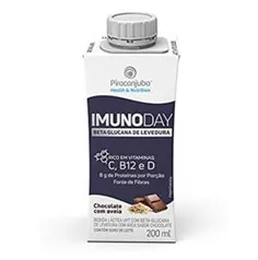 [PRIME] Bebida Láctea Piracanjuba Imunoday Sabor Chocolate com Aveia 200ml