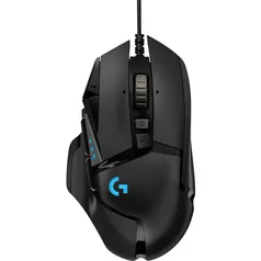 Mouse Gamer Logitech Hero G502, RGB, 11 Botões | R$270