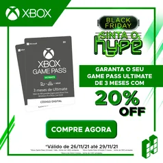 Xbox Game Pass Ultimate - 3 Meses