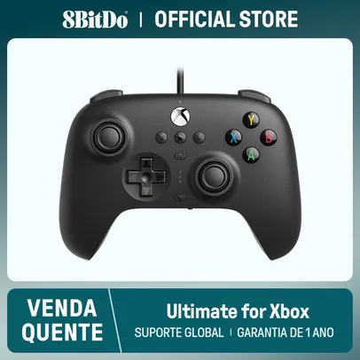 8BitDo Controle final com fio para Xbox Series, Série S, X, Xbox One