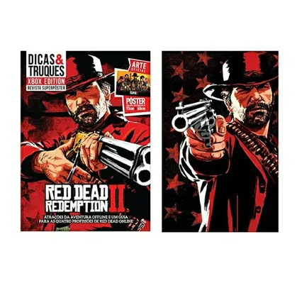 Livro Guia Red Dead Redemption 2 + Revista | R$86