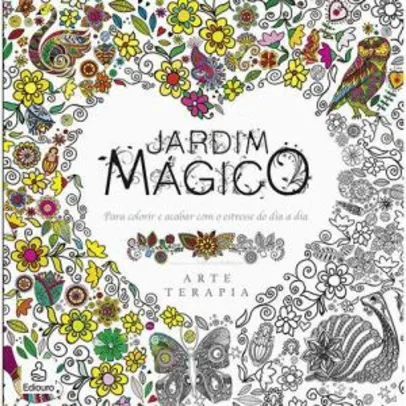 Livro para Colorir - Jardim Mágico