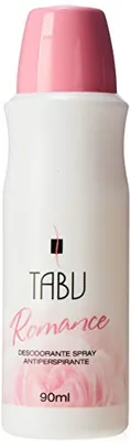 Desodorante Spray, Tabu, Romance, 90 Ml