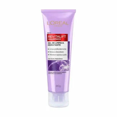 Gel de Limpeza Anti-idade L´Oréal Paris Revitalift Hialurônico 80g