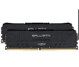 Memória Crucial Ballistix Sport LT, 16 GB (2X8), 3000MHz, DDR4, CL15, Preta - BL2K8G30C15U4B | R$ 520