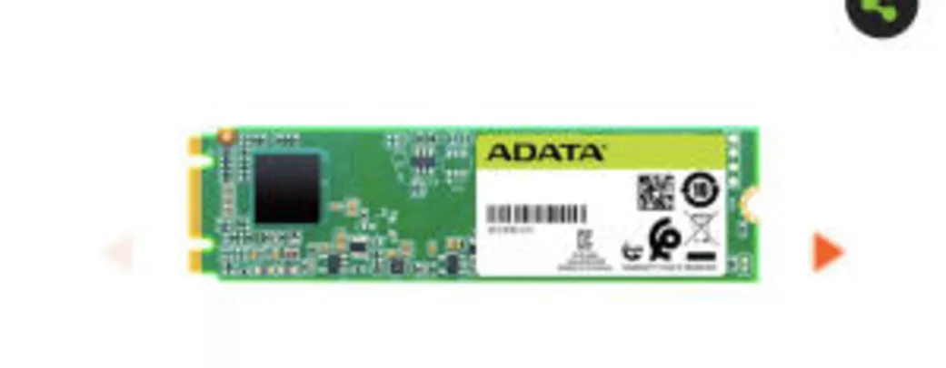 SSD Adata Ultimate SU650 240GB, M.2 2280, L: 550MBs/G: 500MBs | R$254