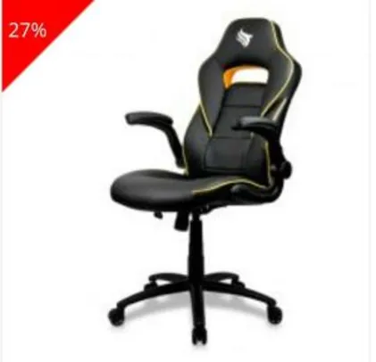 [ A VISTA ] Cadeira Pichau Gaming Stargard Amarelo
