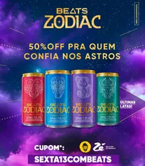 Beats Zodiac com 50% OFF no cupom Zé Delivery