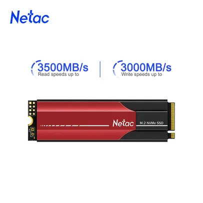 SSD Netac 500GB nvme m.2 3500/2500 | R$406