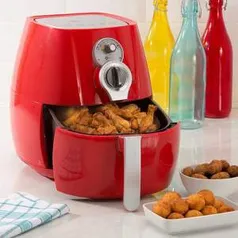 Fritadeira Sem Óleo Fun Kitchen Fritalight Retrô 3L - Várias Cores - R$250