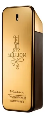 (CT MP) Paco Rabanne One million 1 Million Tradicional EDT 200ml para masculino